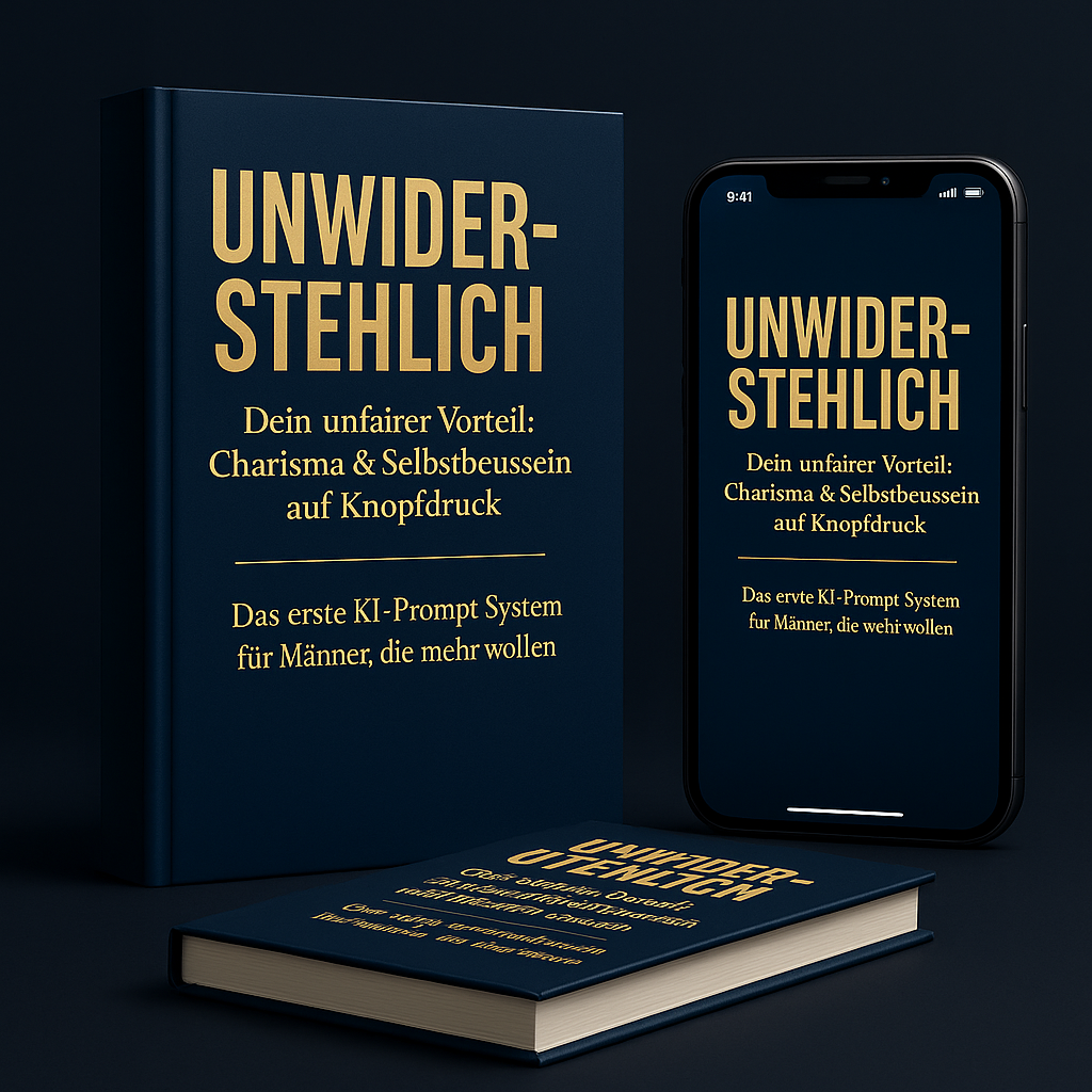 Dein unfairer Vorteil: Charisma und Selbstbewusstsein auf Knopfdruck.